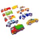Магнитная игра «Транспорт. Создай свою машину»