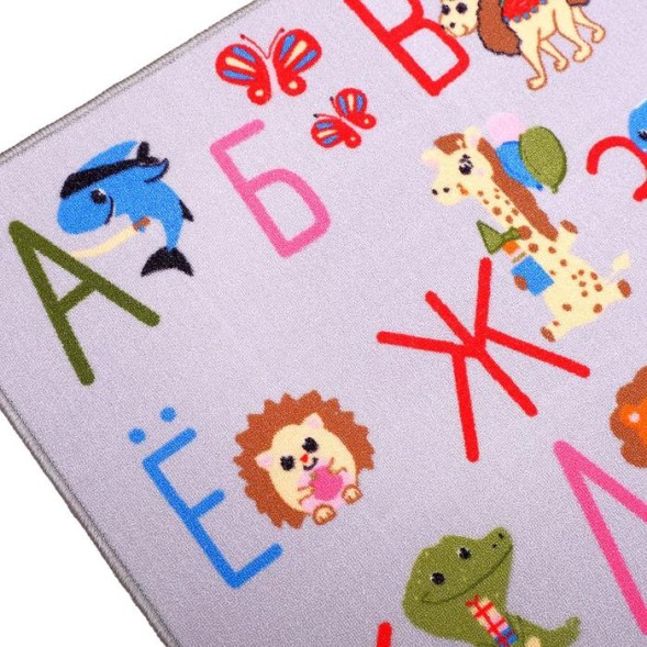 Детский коврик войлочный «Алфавит»