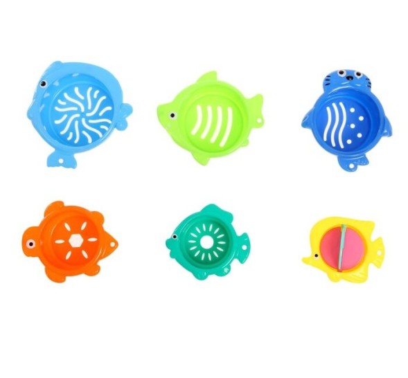 Развивающая игрушка «Пирамида», 6 предметов, МИКС