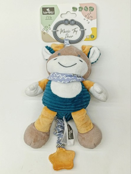 Развивающая мягкая игрушка Lorelli Music Toy Олень