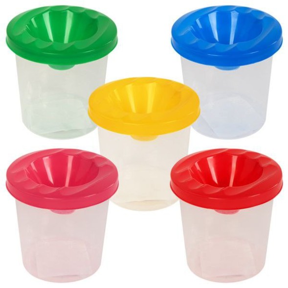 Стакан-непроливайка, 1 шт, цвет микс