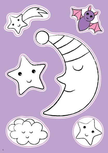 Активити - наклейки для малышей (Раскрась и Наклей!)