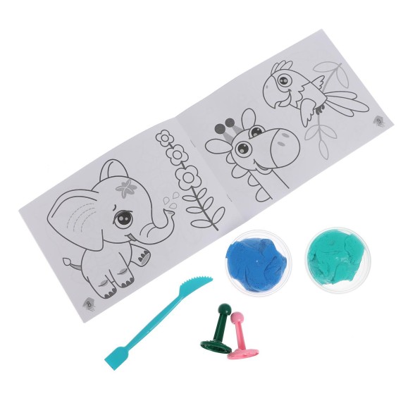 Набор для детского творчества «Мел-пластилин» «Лепи и рисуй», Genio Kids