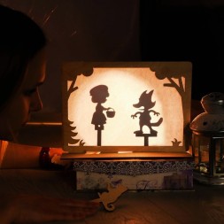 Театр теней для детей «Красная Шапочка», с ширмой