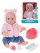 Пупс интерактивный "Позаботься обо мне" в шубке, пьет, писает, озвуч, 43 см, Mary Poppins