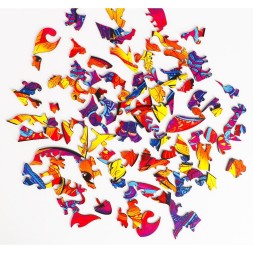 Пазлы «Роскошная лиса»