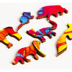 Пазлы «Роскошная лиса»