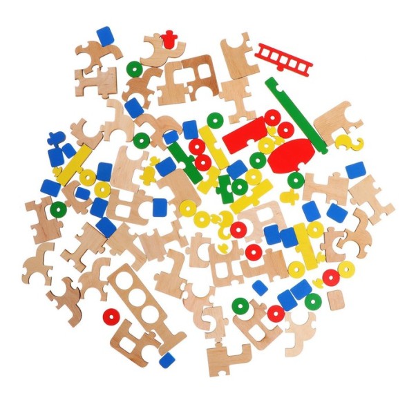 Пазл конструктор «Автотранспорт», Десятое королевство