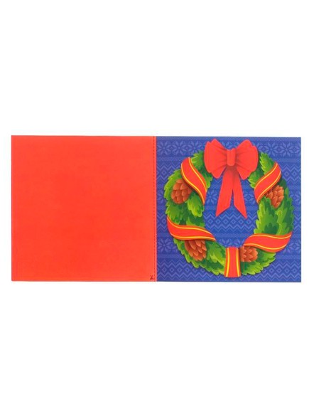 Книжка-аппликация «Мастерская деда Мороза», 20 x 20 см, 20 стр.