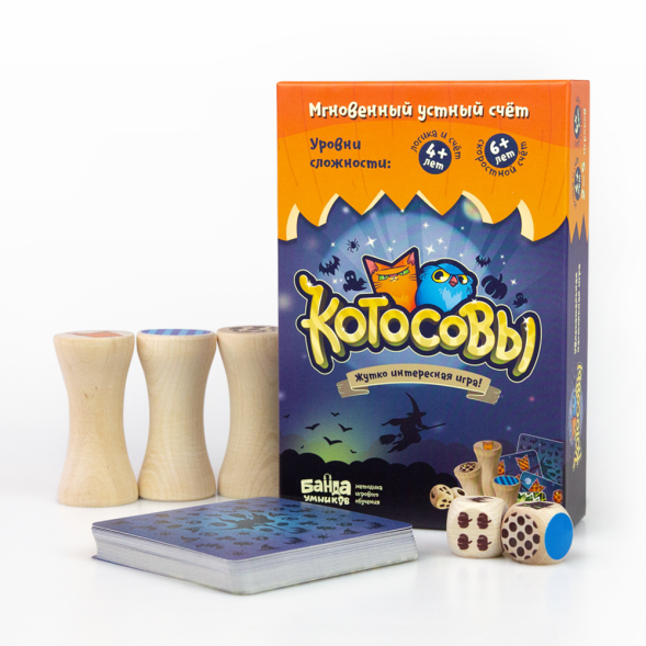 Настольная игра Банда умников «Котосовы»