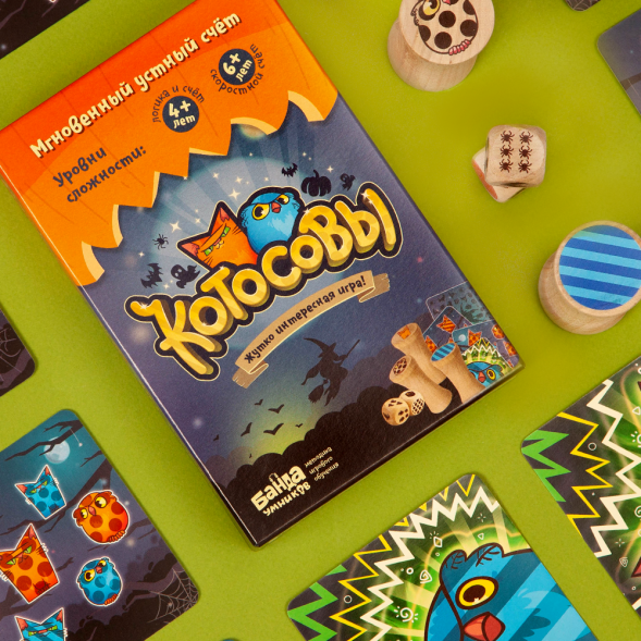 Настольная игра Банда умников «Котосовы»