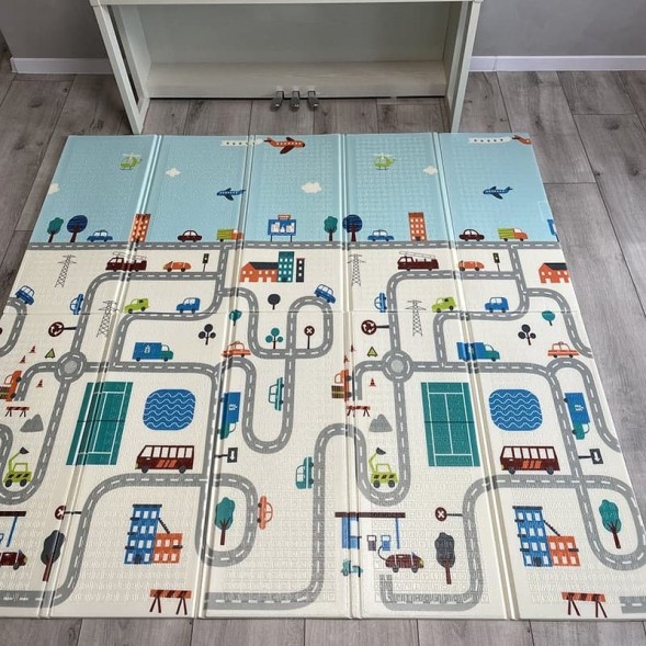 Детский коврик игровой Кит- УЦЕНКА! Немного мятый