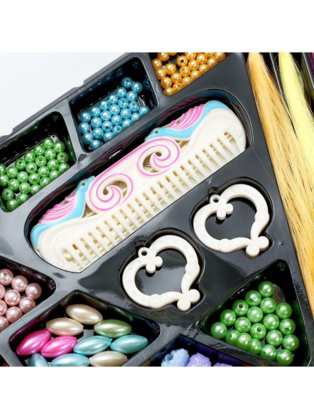 Набор парикмахера «Плетём косы» с аксессуарами для волос