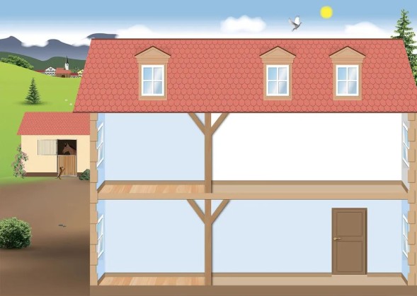 Мой дом мечты наклейки, Робинс