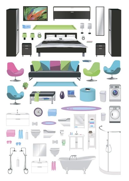 Мой дом мечты наклейки, Робинс