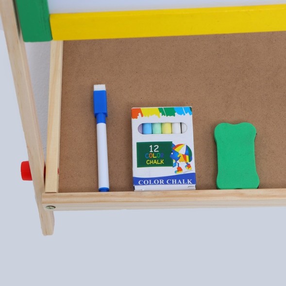 Детский двухсторонний мольберт, 70×40×35 см