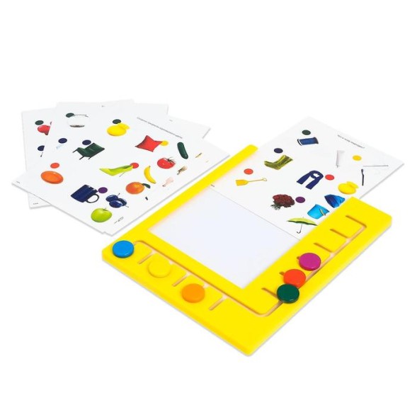 Логический планшет «Умный планшет» с карточками, 2-3 года, по методике Монтессори