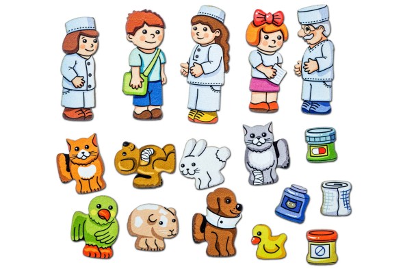 Пазл деревянный &quot;Ветеринарная клиника&quot;