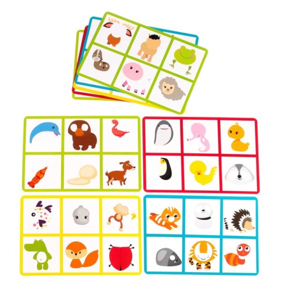 Настольная игра «Умное лото. Животные», мемори