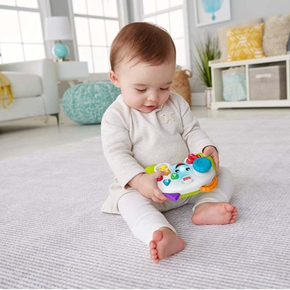 Интерактивная музыкальная игрушка Fisher Price Laugh and Learn Controller Умный джойстик