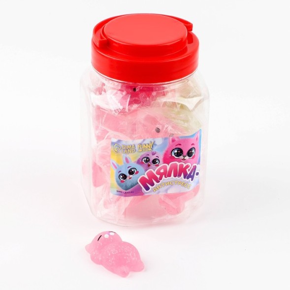 Антистресс сквиш мялка «Сияшки», 1 шт, МИКС