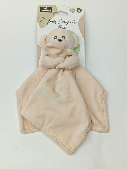 Развивающая игрушка-комфортер Lorelli baby comforter Мишка Бежевый