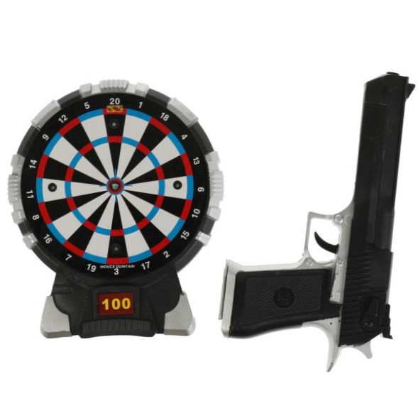 Лазерный тир свет-звук, Играем вместе- УЦЕНКА! Плохое качество пластика