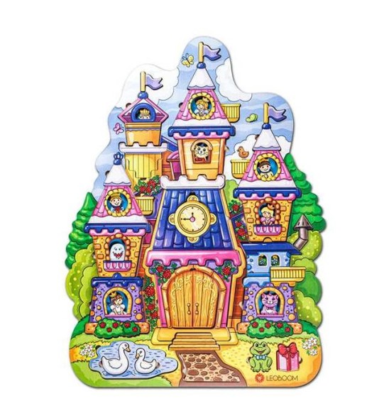 Пазл деревянный "Сказочный замок"