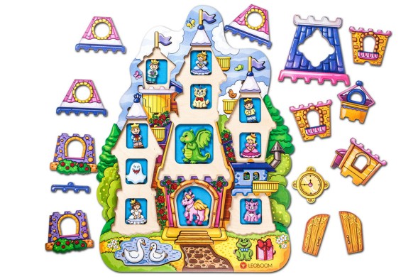 Пазл деревянный "Сказочный замок"