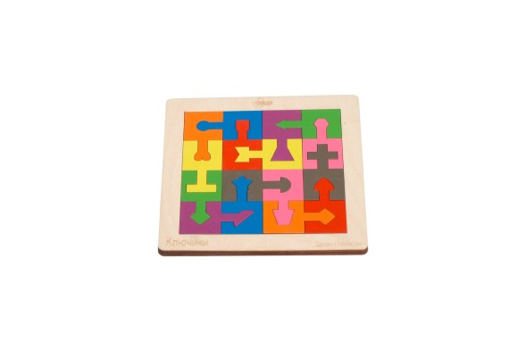 Головоломка «Ключики», дерево