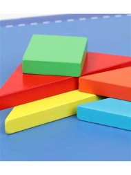 Танграм на магнитах с заданиями