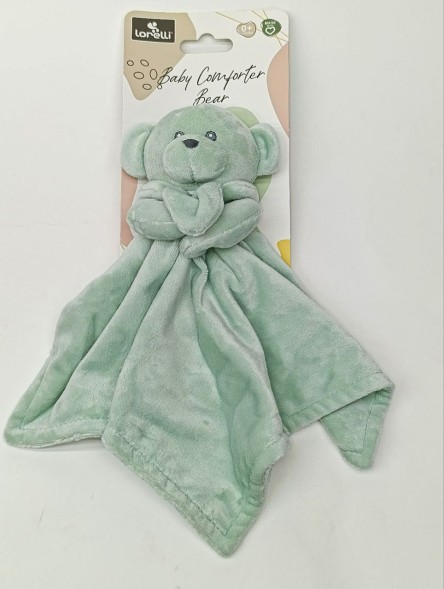 Развивающая игрушка-комфортер Lorelli Мишка Зеленый