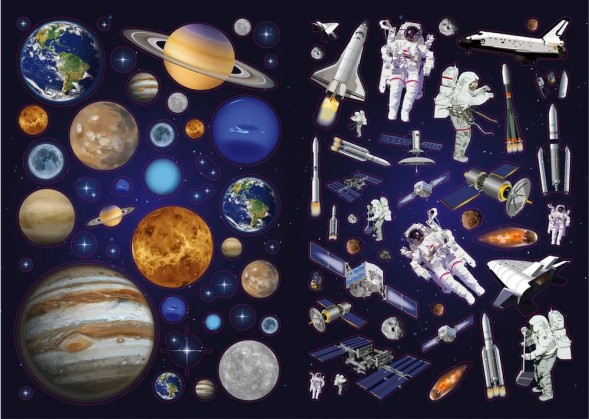 Моя книга наклеек. Космос