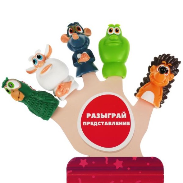 Игрушка для ванны пальчиковый театр БУБА, Капитошка