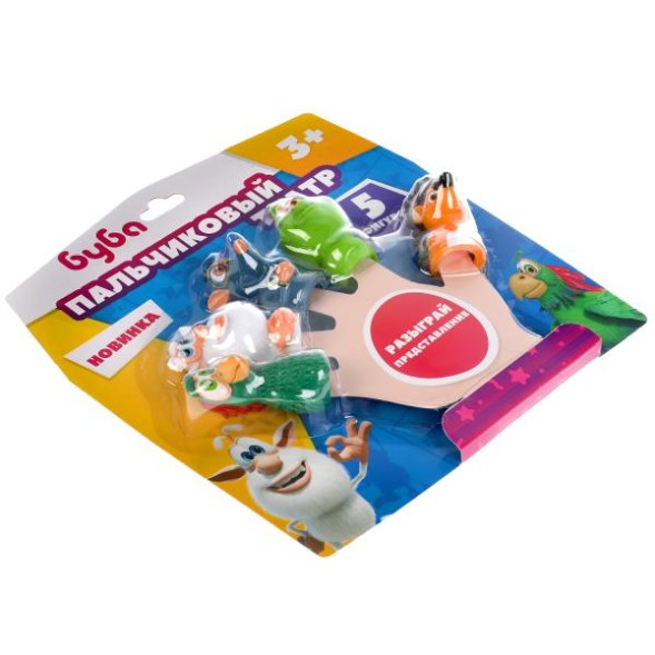 Игрушка для ванны пальчиковый театр БУБА, Капитошка