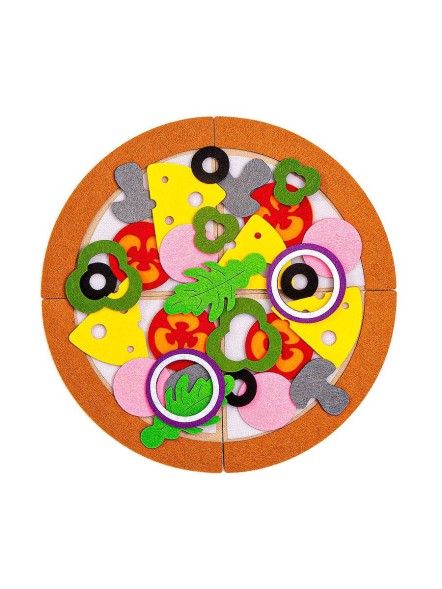 Игровой набор из фетра «Пицца»