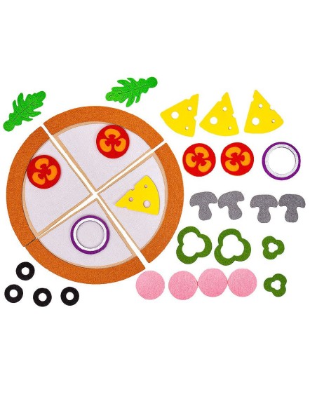 Игровой набор из фетра «Пицца»