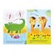 Многоразовая книжка с маркером «Весёлый зоопарк», 12 стр.