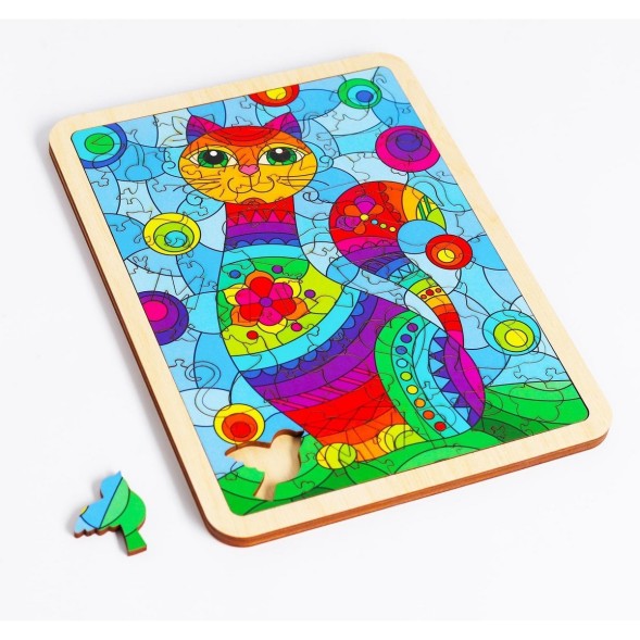 Пазл в рамке «Кошечка», 18×24 см