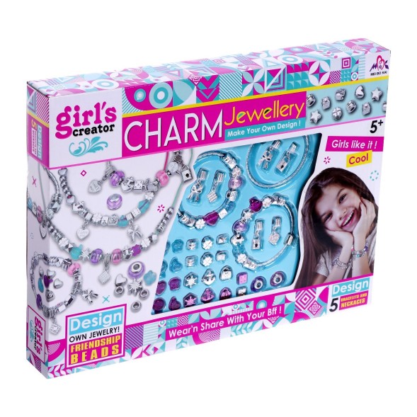 Набор для создания украшений «Модные браслеты» - УЦЕНКА! Не хватает 2х бусин