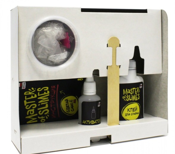 Набор Attivio Слайм Клюквенный мусс