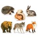 Макси-пазлы «Лесные животные»
