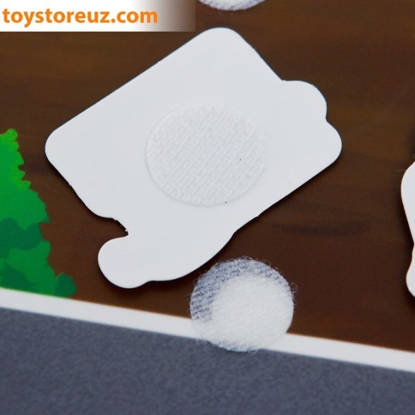 Игра на липучках, конструктор "На стройке"