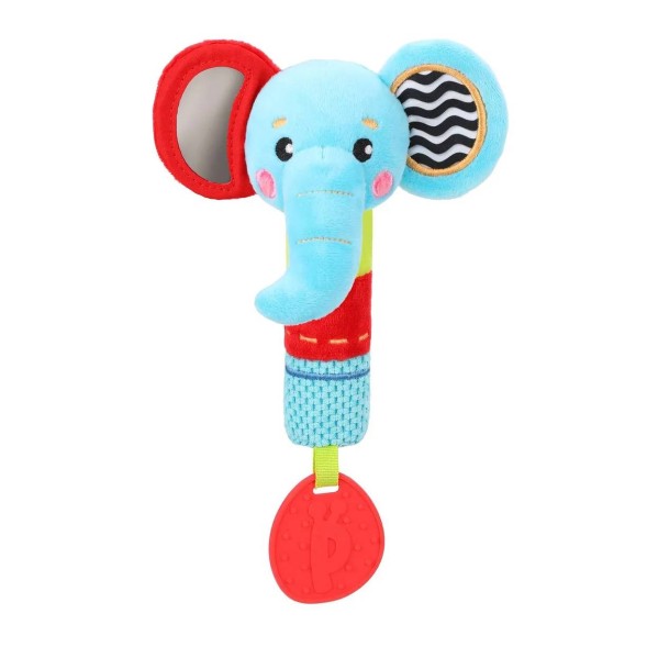 Пищалка с прорезывателем Жирафики Слоник