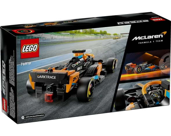 Конструктор LEGO Speed Champions Гоночный автомобиль McLaren Формулы 1 Макларен версия 2023 года 76919