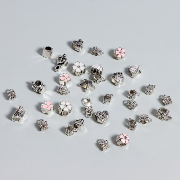 Набор для творчества «Создай украшение. Единорог» 80 предметов в наборе