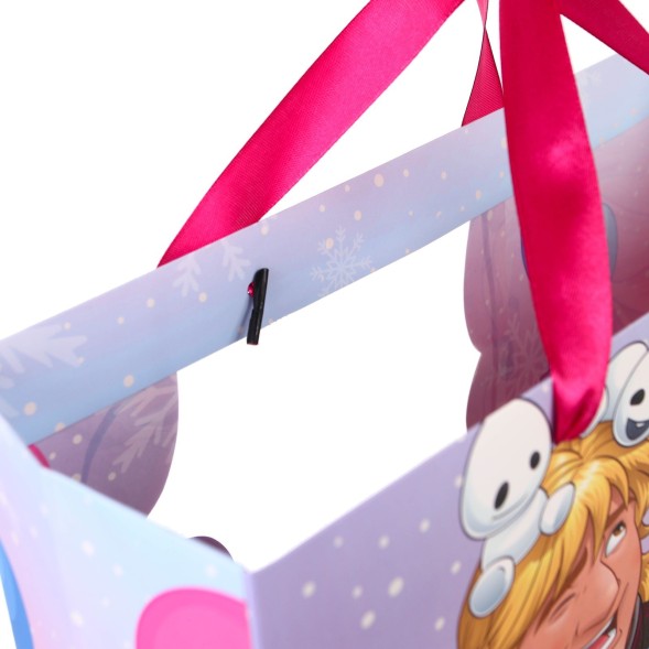 Пакет подарочный с пластиковым окном, 31х26х11 см, Холодное сердце