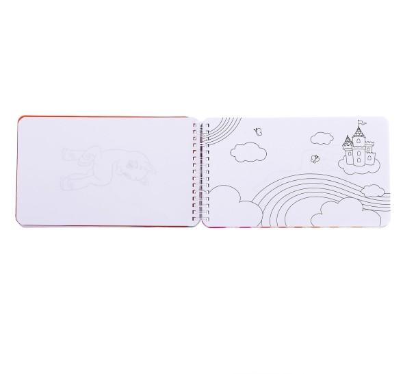 Альбом с наклейками и трафаретами «Волшебные пони», 72 стр.