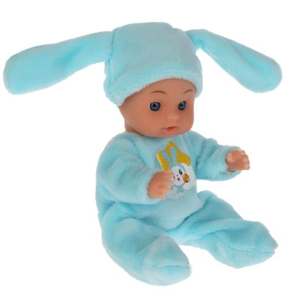 Кукла без озвуч МАЛЫШАРИКИ Крошик 15см,пьет,писает,горшок, бутылочка. Карапуз