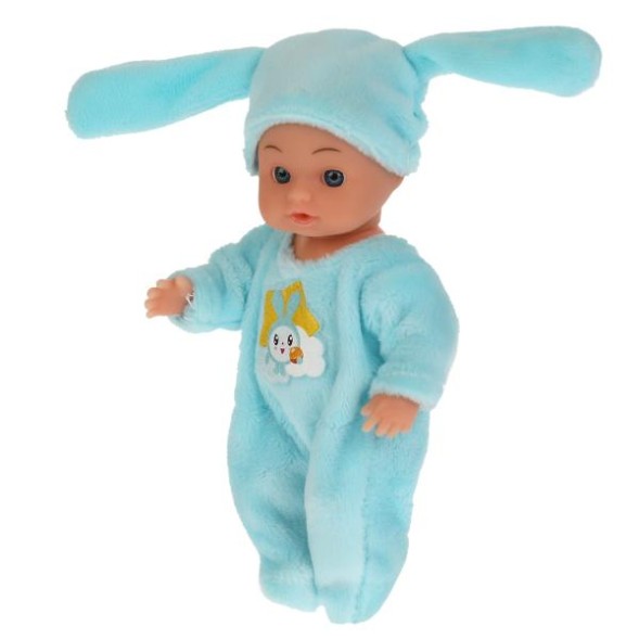 Кукла без озвуч МАЛЫШАРИКИ Крошик 15см,пьет,писает,горшок, бутылочка. Карапуз